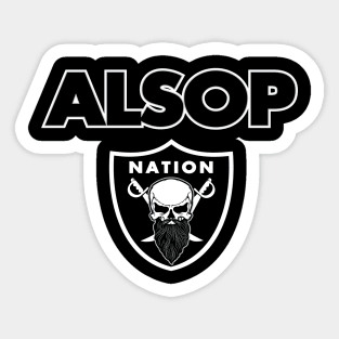 Alsop Nation - TurkeyBowl III Sticker